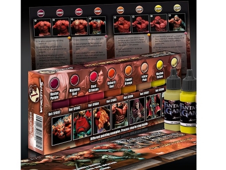 CREATURES FROM HELL PAINT SET