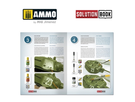 How to Paint 4bo Russian Green Vehicles (Solution Book)