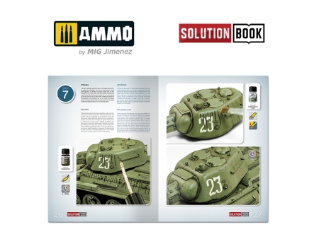 How to Paint 4bo Russian Green Vehicles (Solution Book)