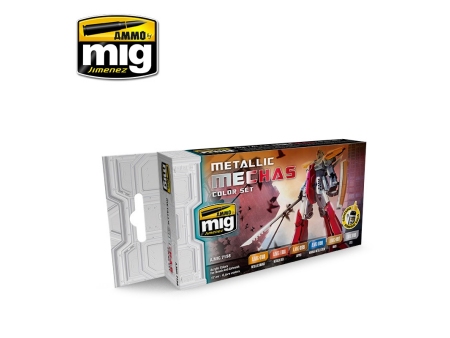 Metalic Mechas color set