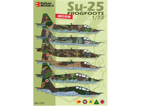 Su-25 Frogfoots 1:72