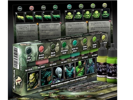 ORCS AND GOBLINS PAINT SET