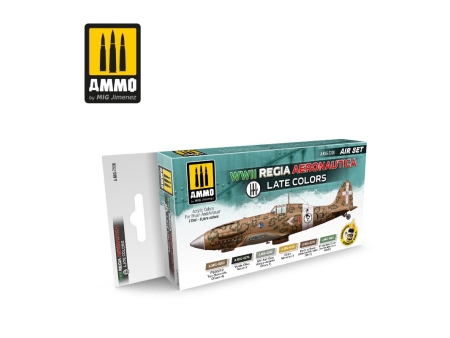 WWII REGIA AERONAUTICA – LATE COLORS SET