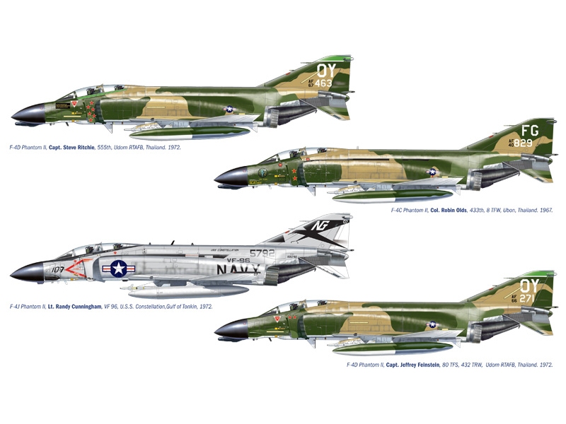 F-4 C/D/J Phantom II Aces