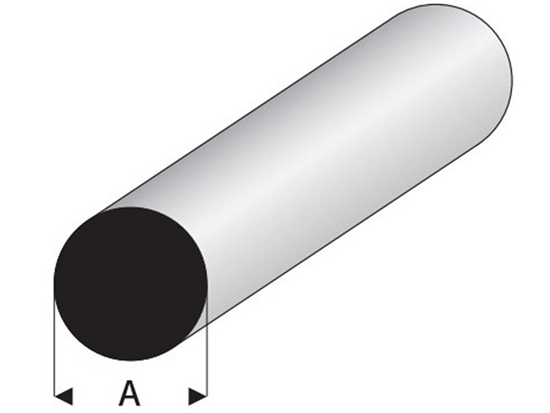 Medeninaste okrogle palice (dolžine 305 mm)