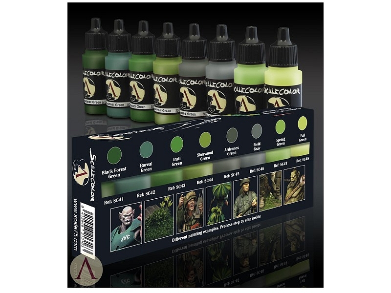 COLORS OF NATURE PAINT SET