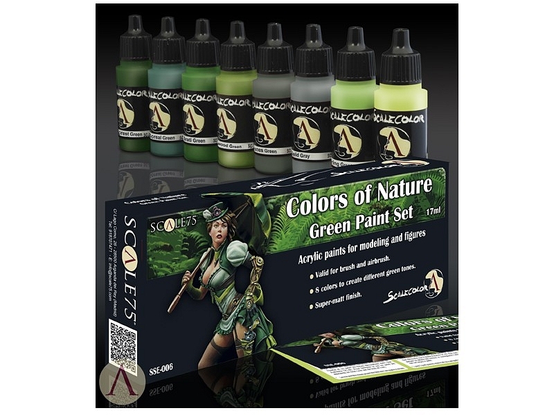 COLORS OF NATURE PAINT SET