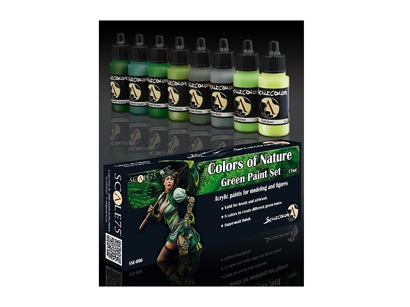 COLORS OF NATURE PAINT SET