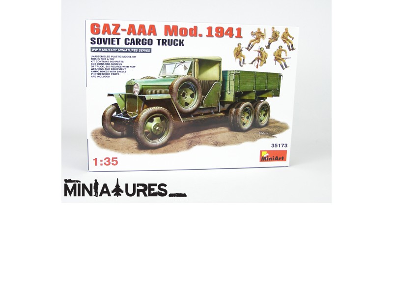 GAZ-AAA Mod.1941 soviet cargo truck