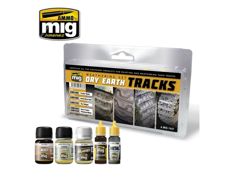 Dry earth tracks