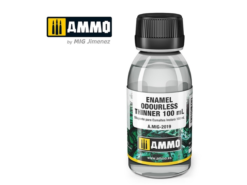 Enamel odourless thinner