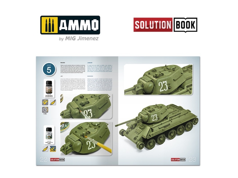 How to Paint 4bo Russian Green Vehicles (Solution Book)