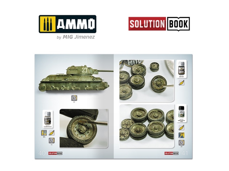 How to Paint 4bo Russian Green Vehicles (Solution Book)