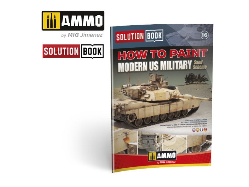 How to Paint Modern US Military Sand Scheme SOLUTION BOOK