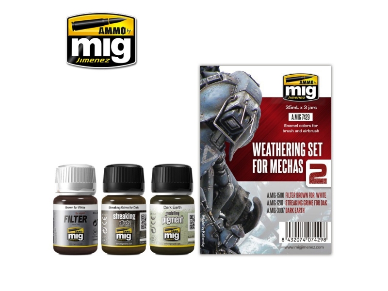 Weathering set for Mechas