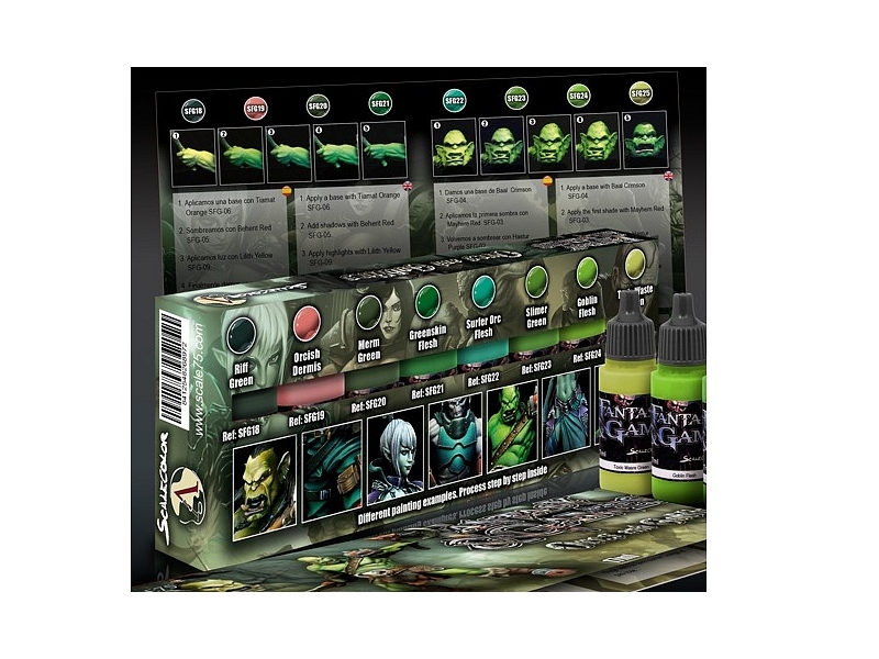 ORCS AND GOBLINS PAINT SET