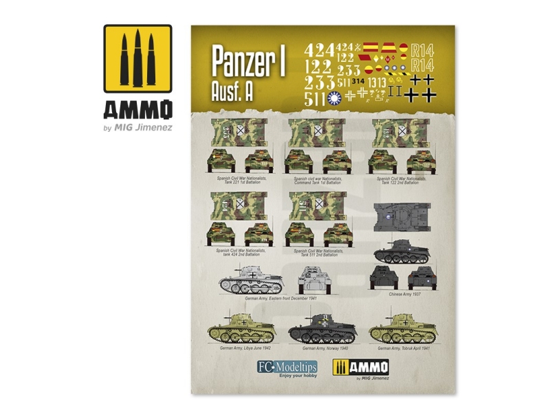 Panzer I Ausf. A. Decals