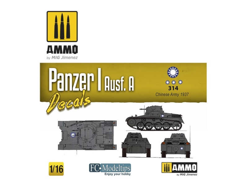Panzer I Ausf. A. Decals
