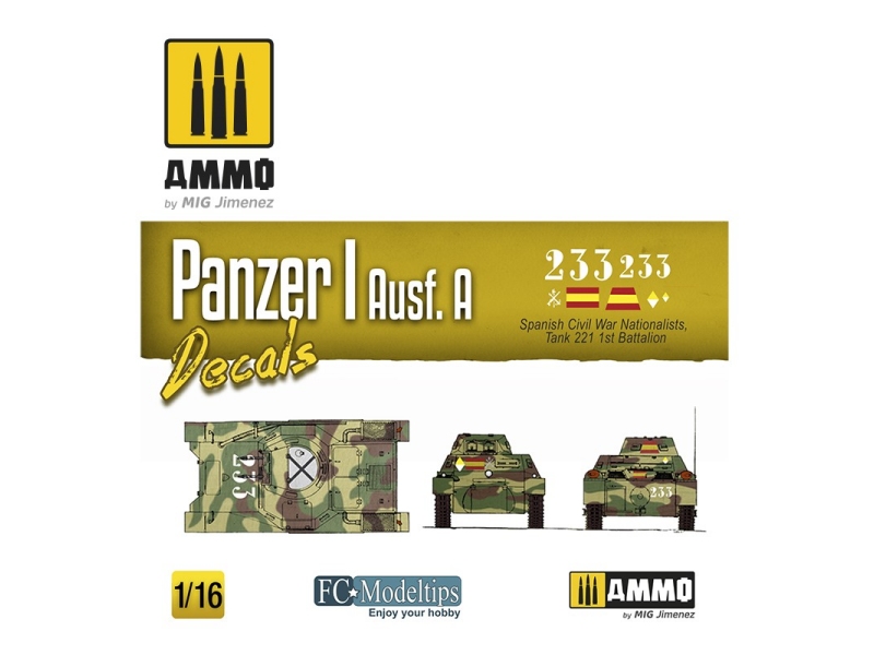 Panzer I Ausf. A. Decals