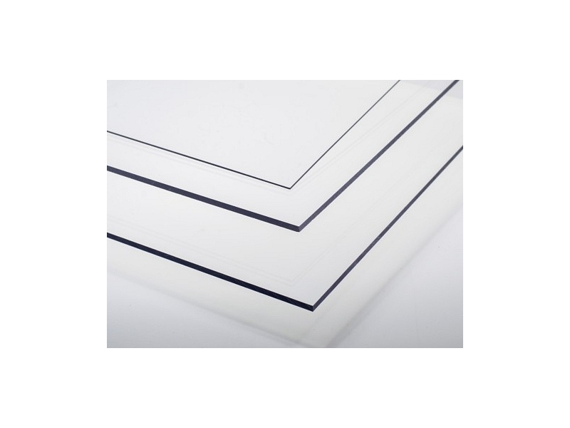 PVC prozorne plošče 194x320 mm