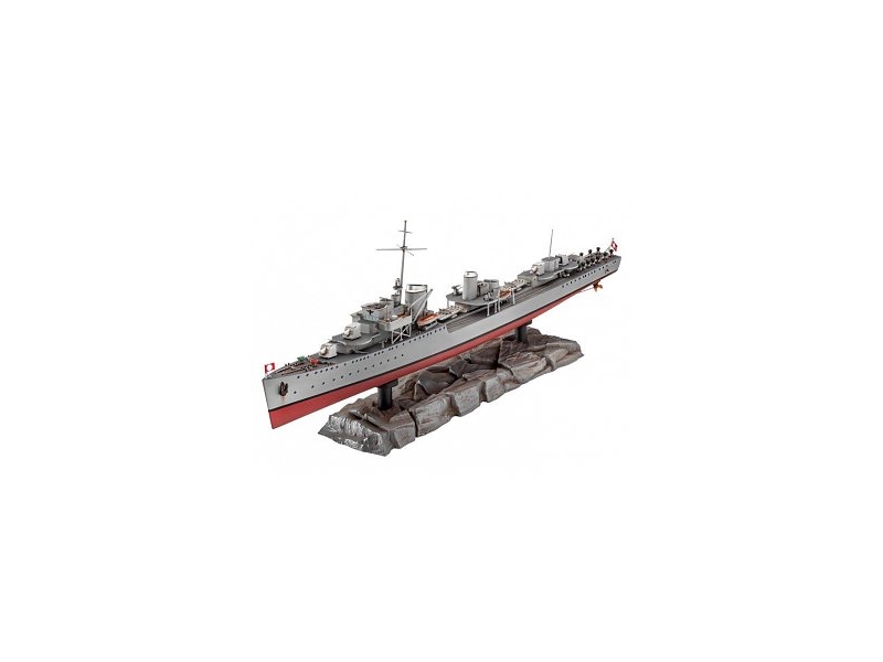 GERMAN DESTROYER TYPE 1936