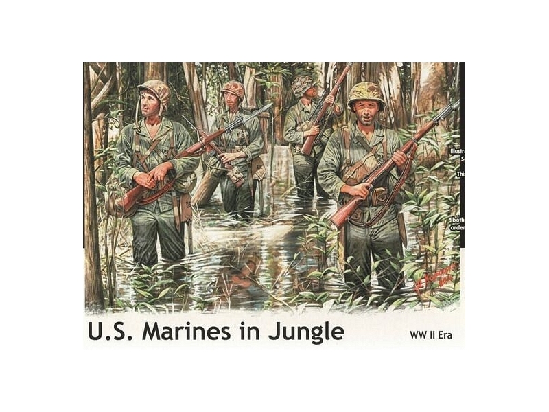 US Marines in Jungle (WW II)