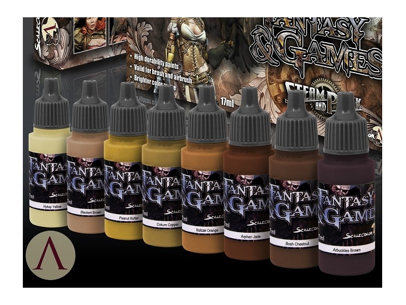 STEAM AND PUNK PAINT SET