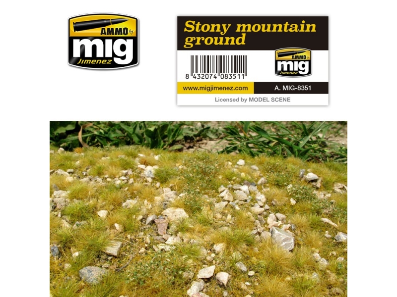 Stony mountain ground