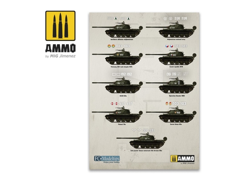 T-54B decals