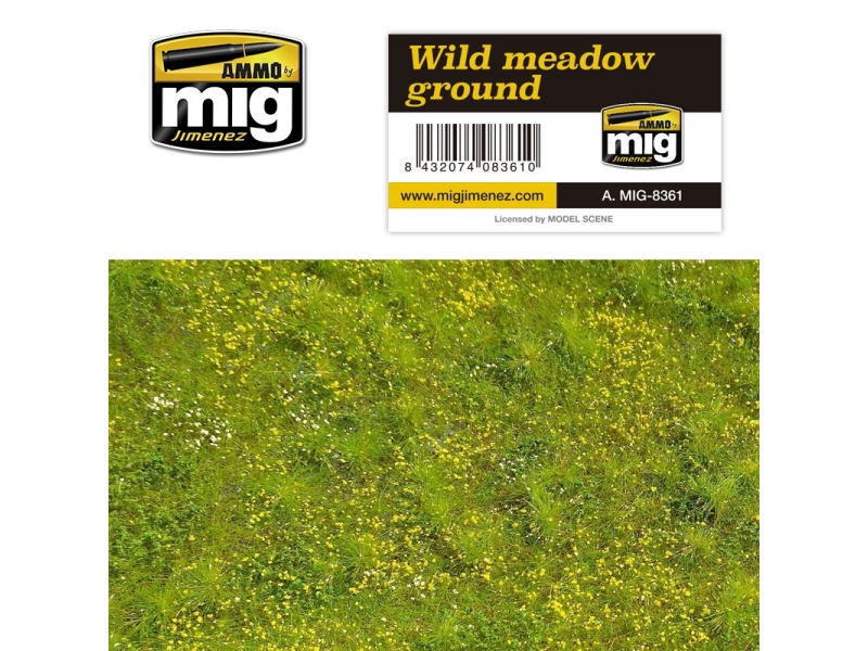 Wild meadow ground