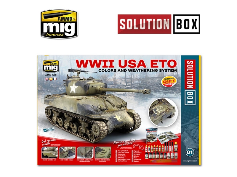 WW II Ameriška vozila Solution Box