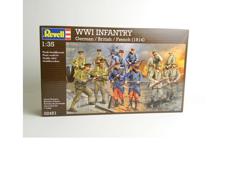 WWII INFANTRY (German,British, French) 1914